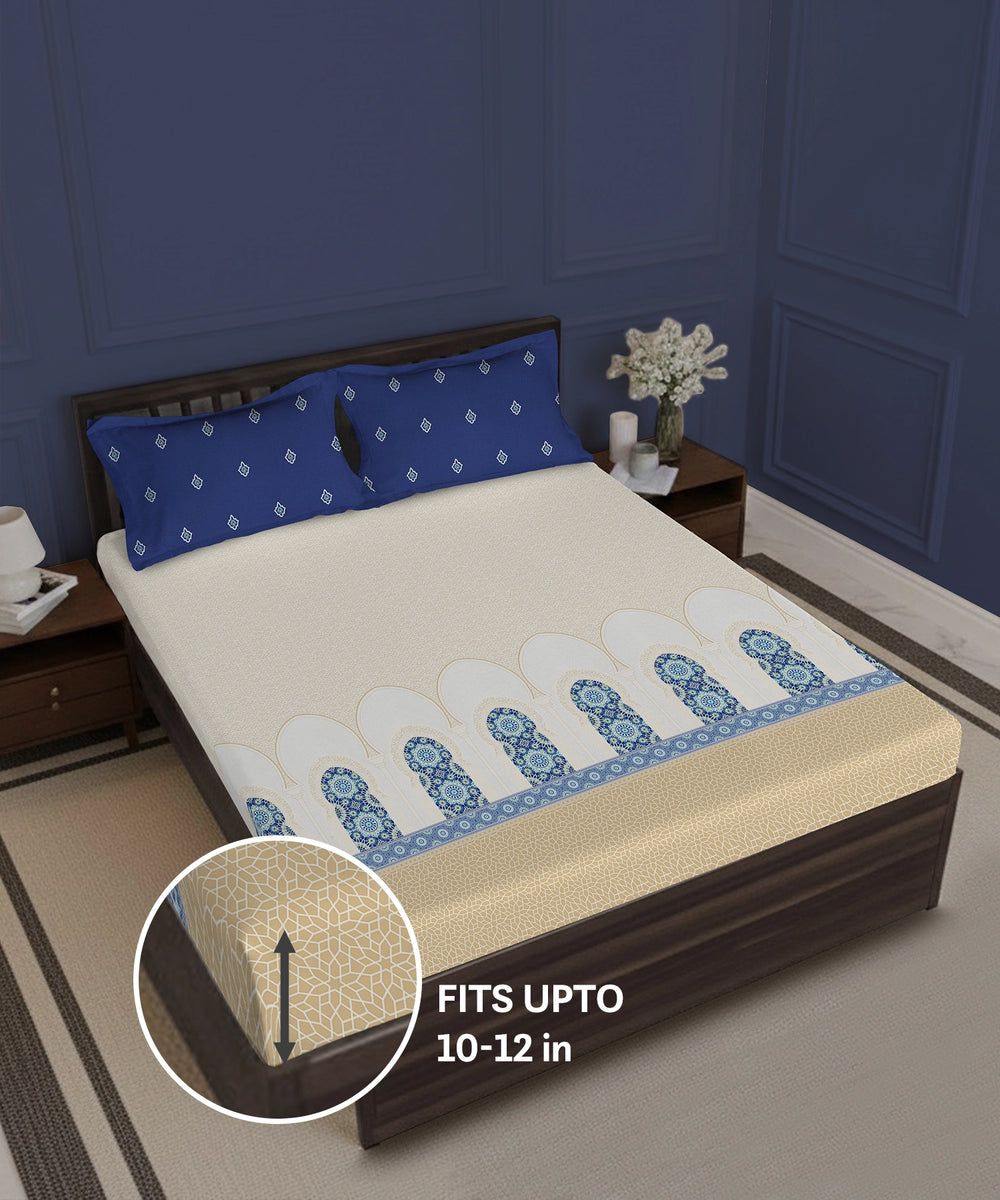 Moorique Fitted Bedsheet Set, image 2 of 4