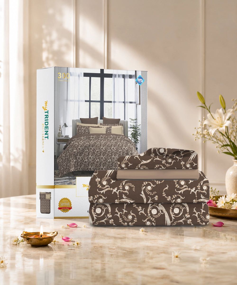 Curves& Crown Bedsheet Set, image 2 of 4