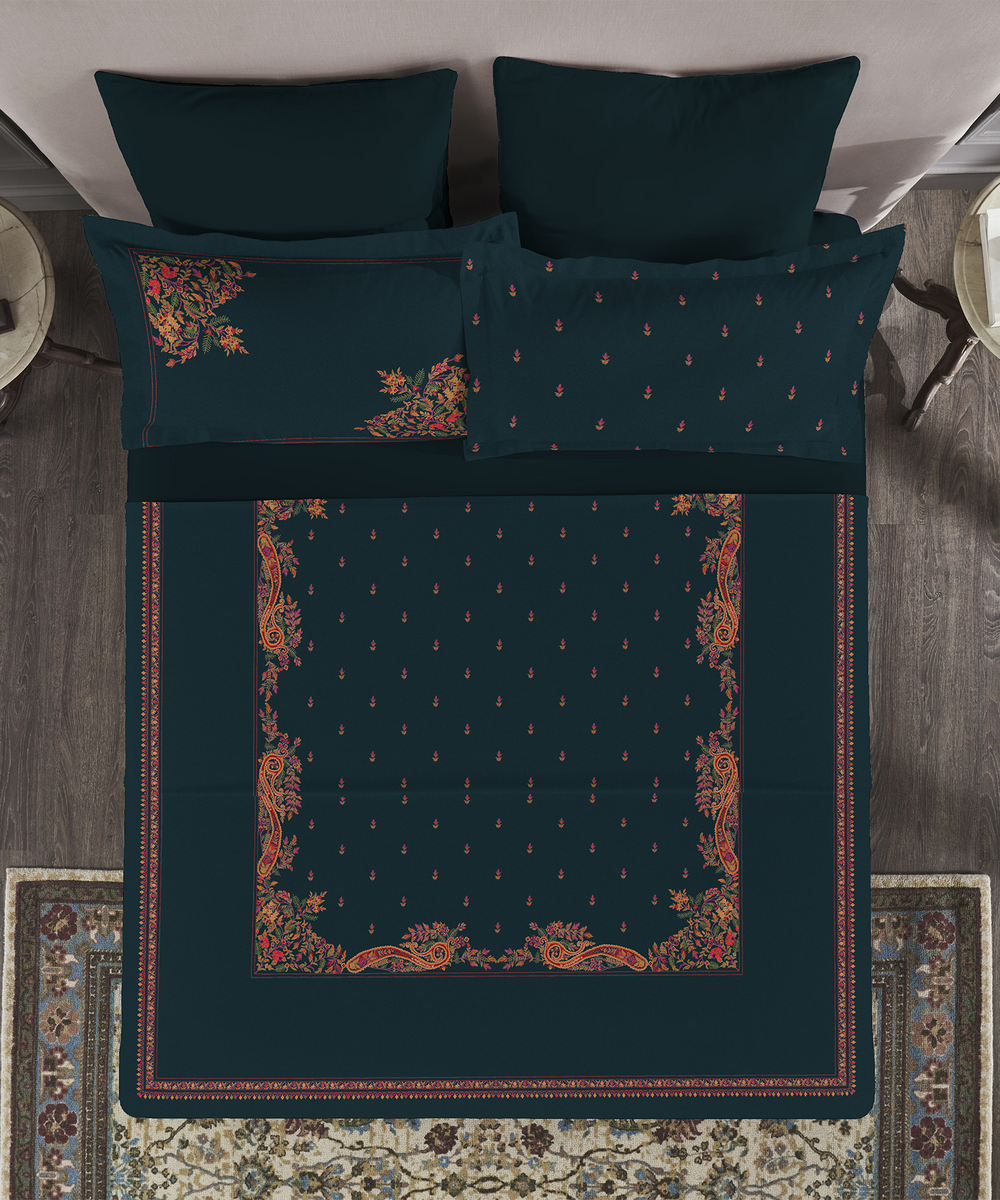 Moonlight Bloom Bedsheet Set, image 4 of 4
