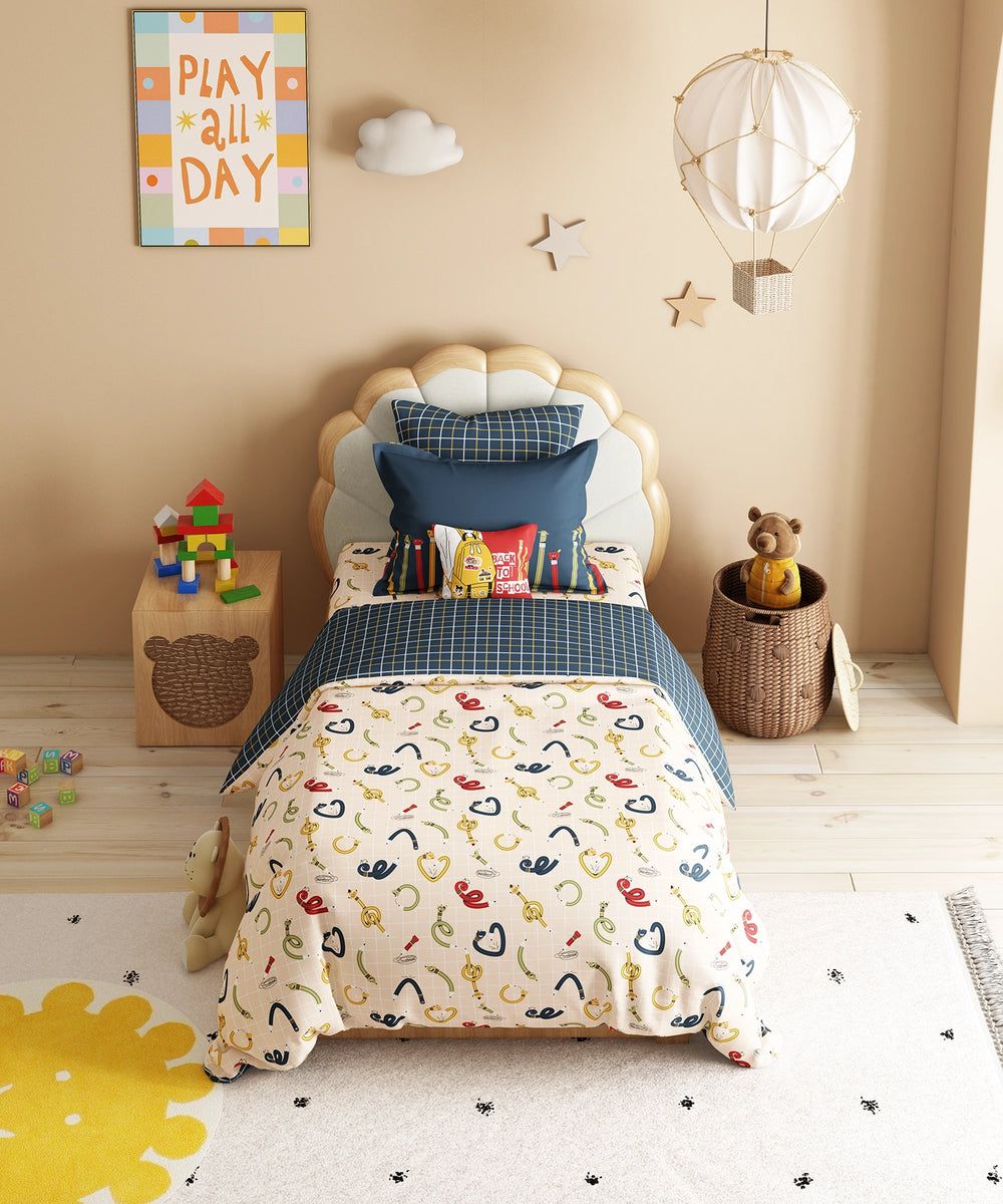 Scribble Spot Bedsheet Set, image 2 of 4