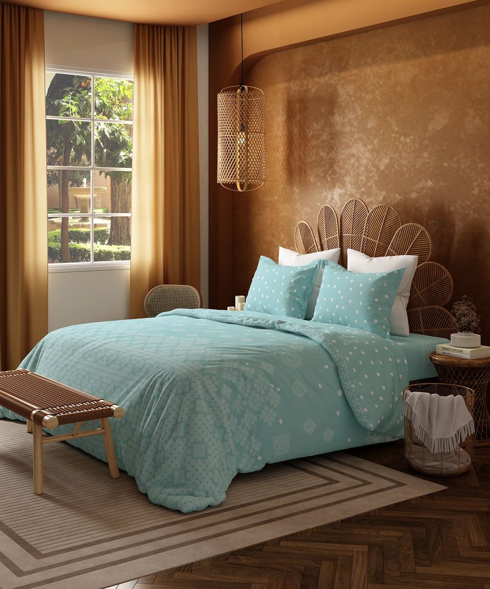 Kolam Streets Bedsheet Set, image 5 of 5