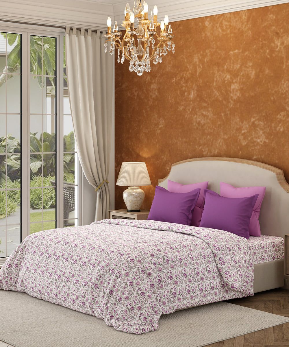 Rekh Floral Bedsheet Set, image 2 of 5