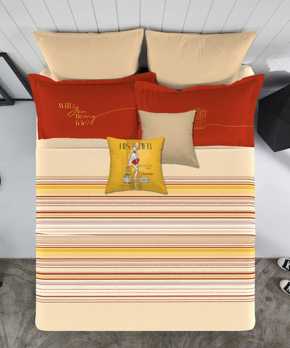 Be My Fries Bedsheet Set, image 4 of 4