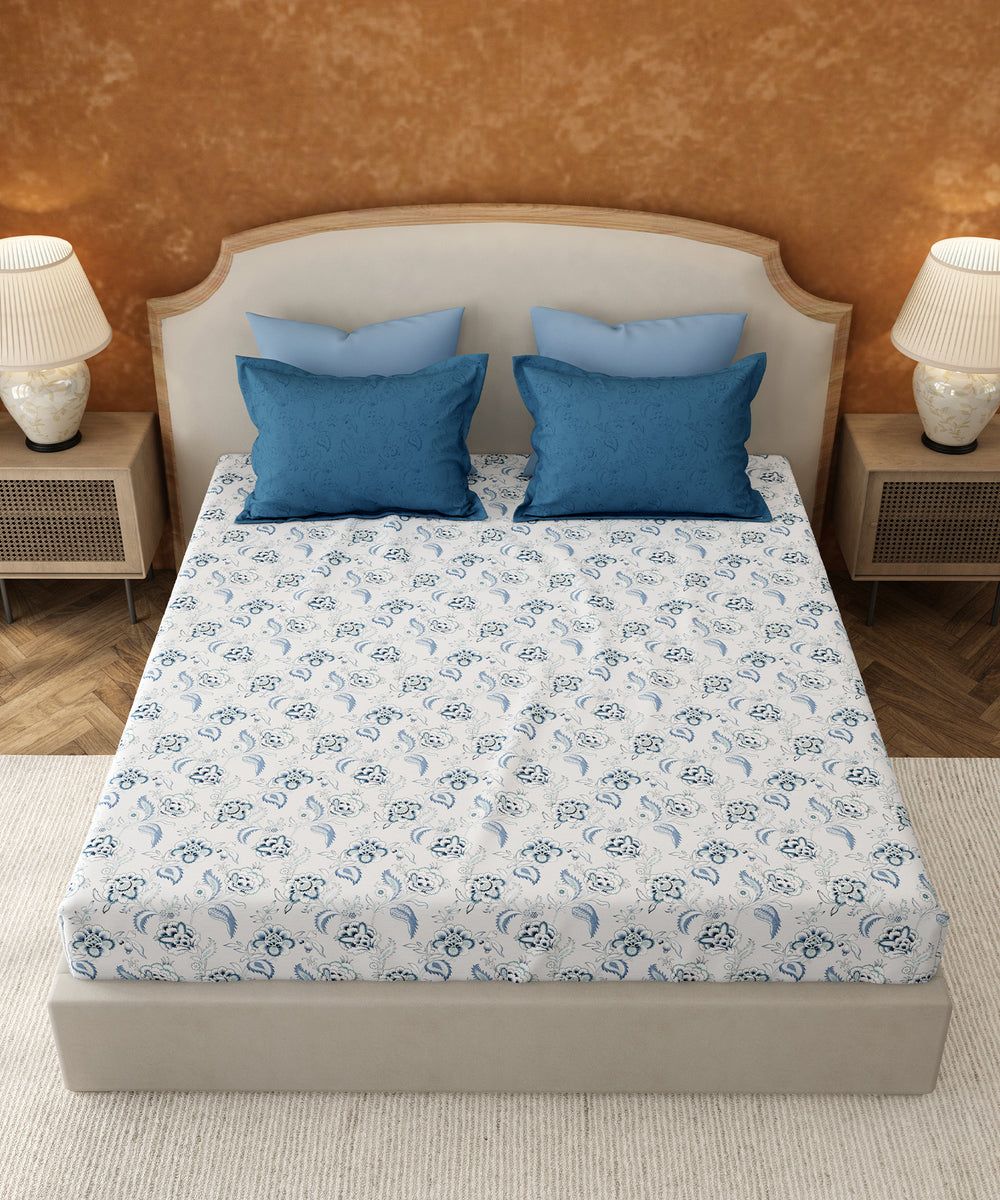 Gulnaaz Floral Bedsheet Set, image 4 of 5