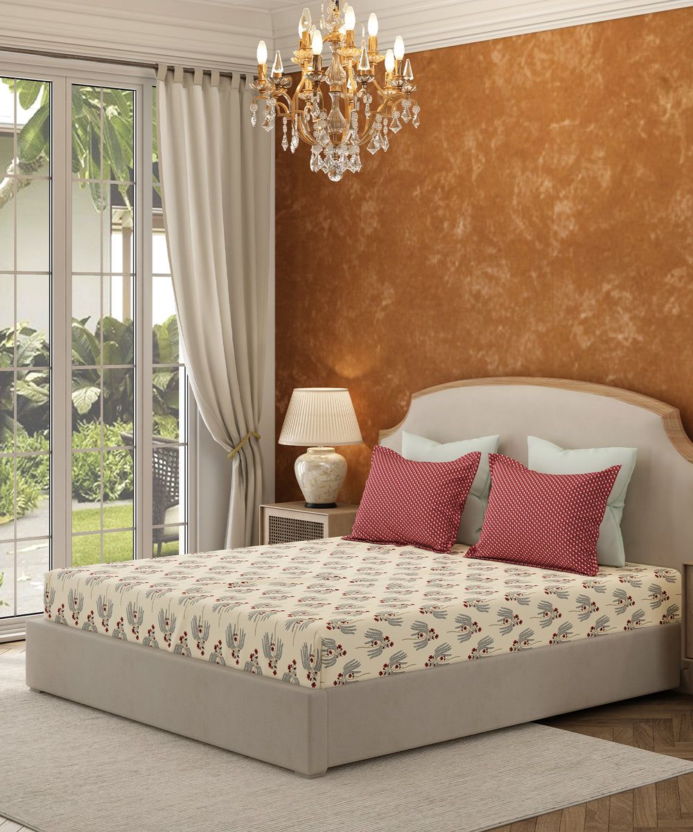 Ikra Floral Bedsheet Set, image 3 of 5
