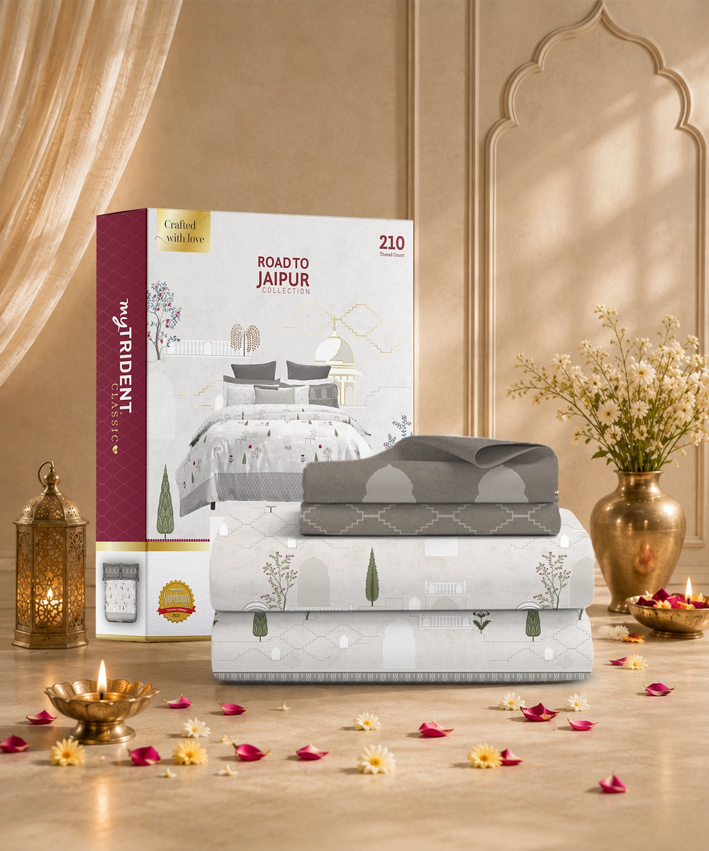 Baori Baatein Bedsheet Set, image 2 of 4