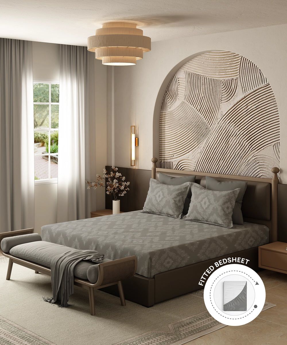 Sanjh Fitted Bedsheet Set, image 7 of 7