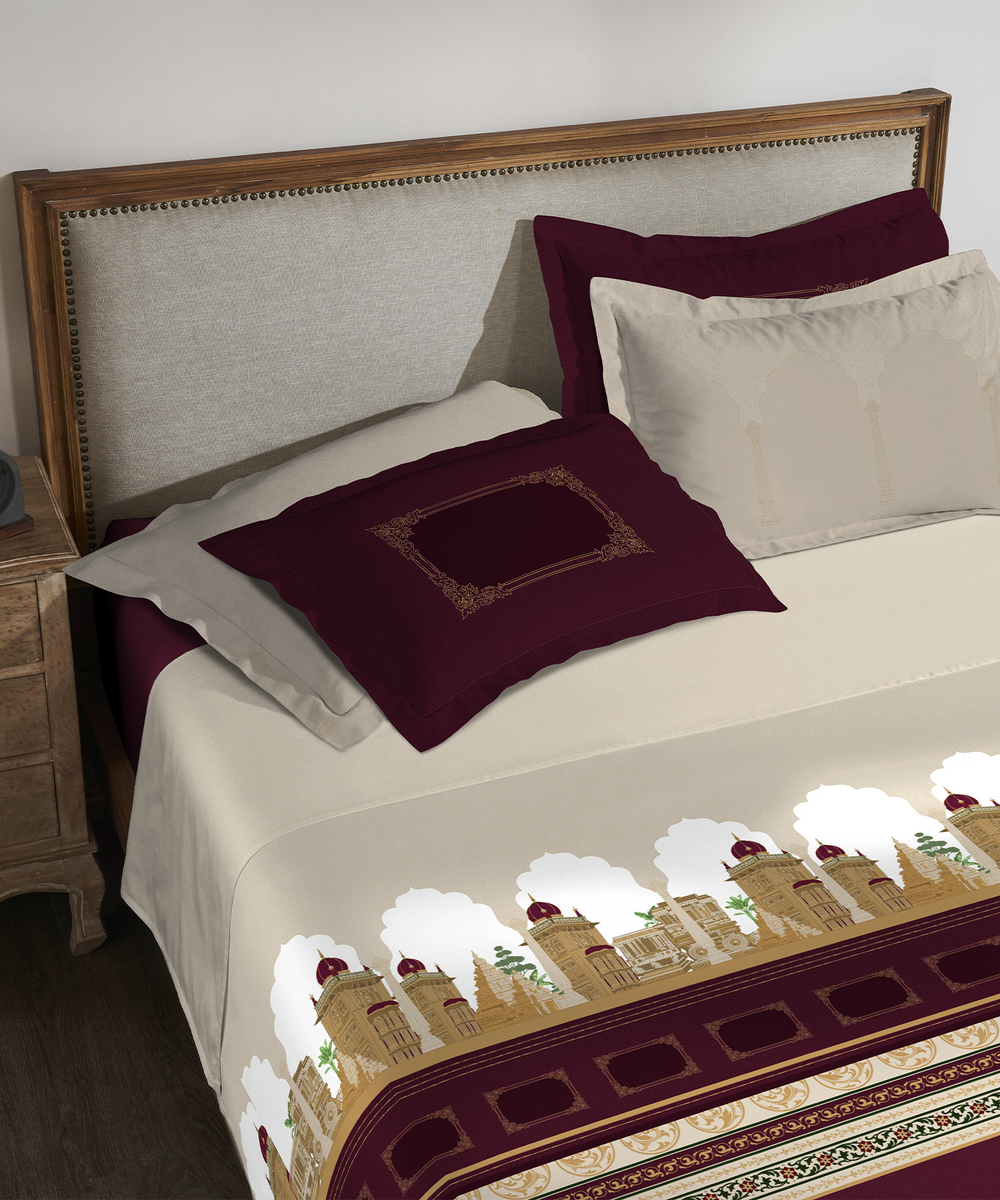 Golden Chariot Bedsheet Set, image 2 of 4