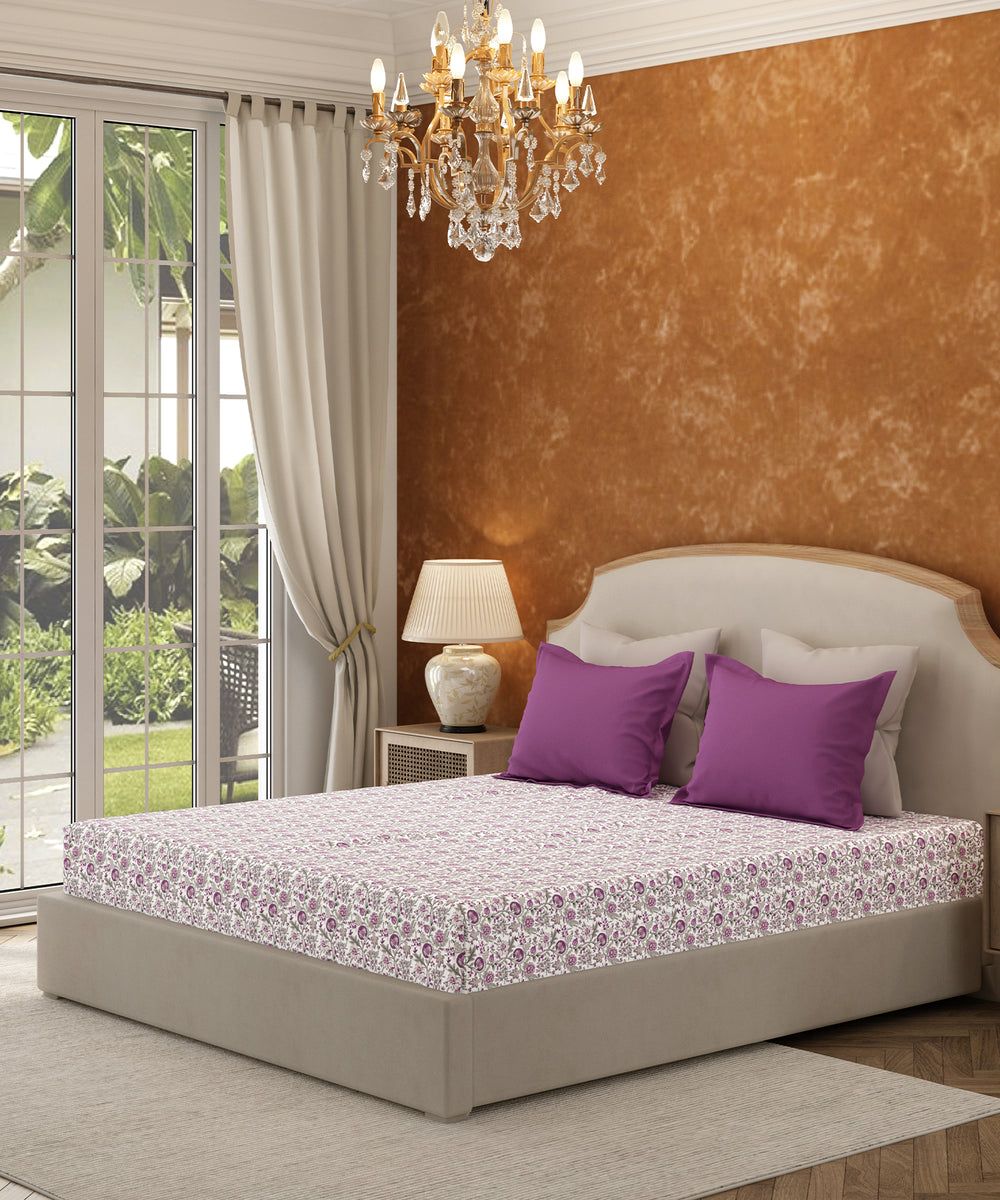 Rekh Floral Bedsheet Set, image 3 of 5